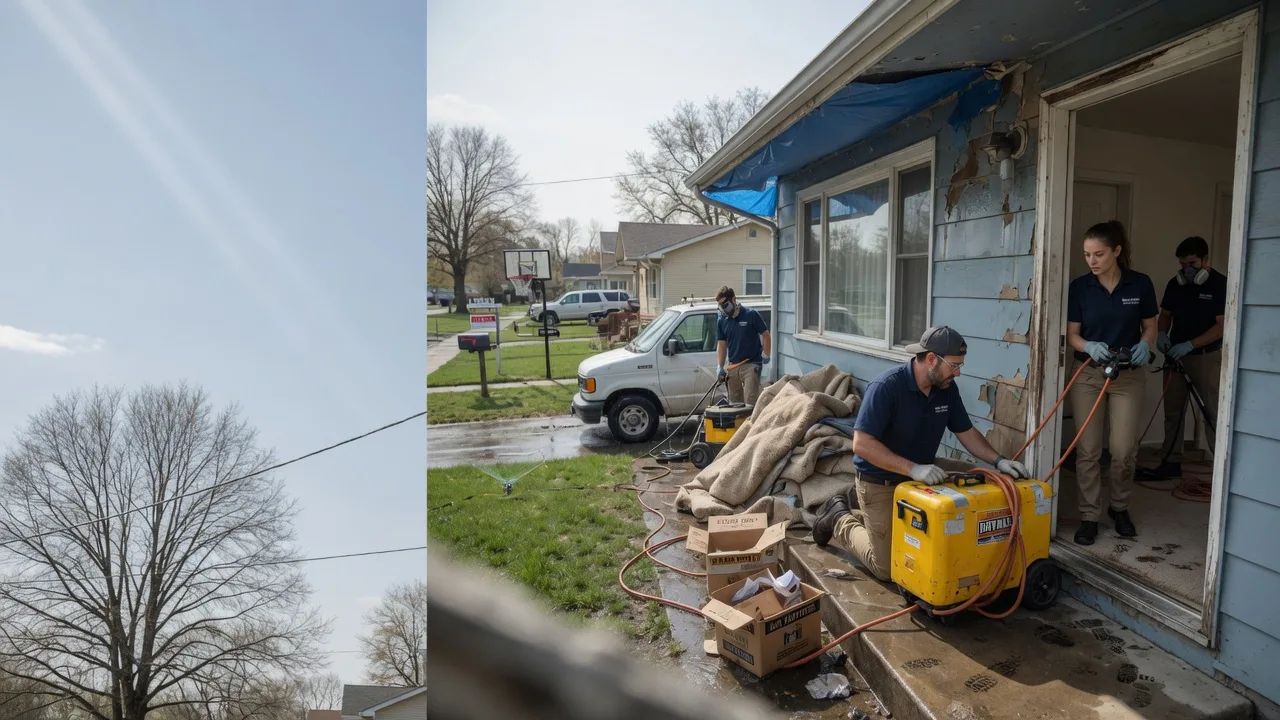 Basement Flood Cleanup in Miller, SD near me